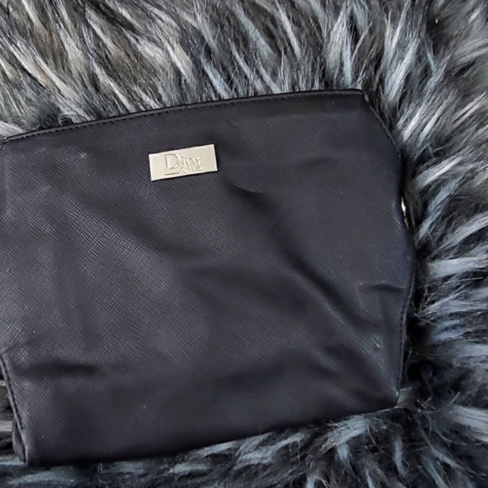 Christian Dior parfums make up bag